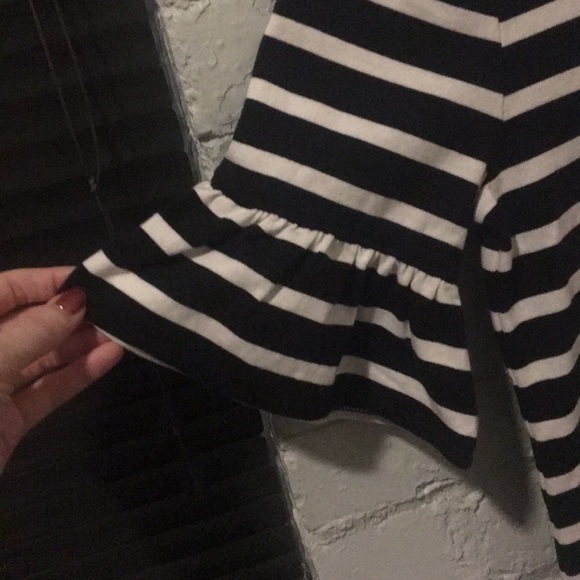 J Crew Factory Ruffle-Sleeve Dress - Picture 3 of 3